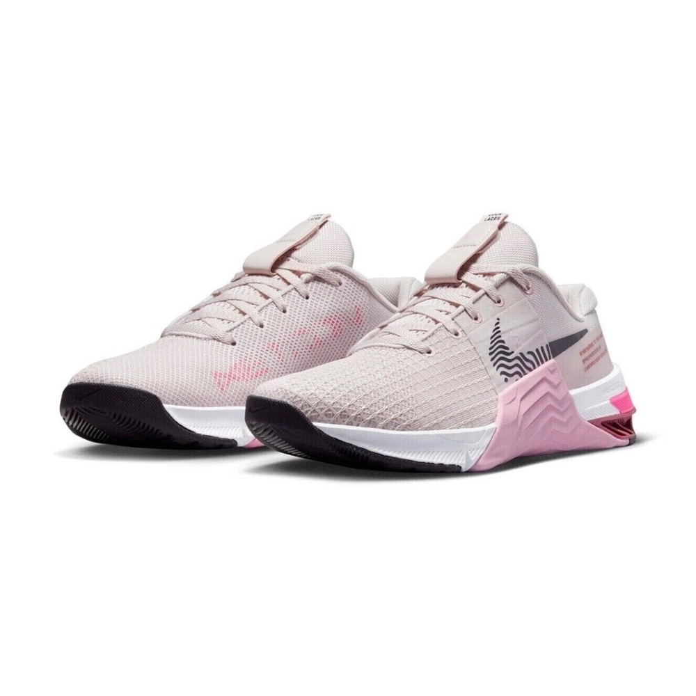 Nike Rare HTF Metcon 8 Womens Training Shoes Pink Cave Purple DO9327-600 Size 10